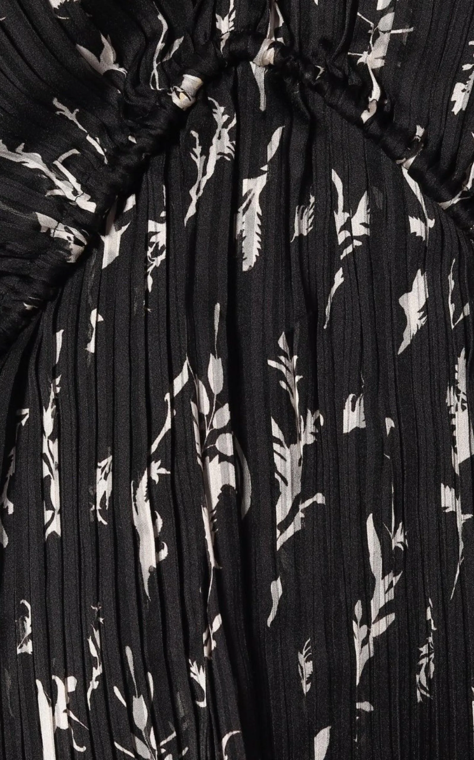 Pleated Maxi Dress