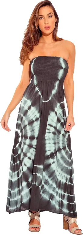 Riviera Sun Rasta Maxi Summer Dress for Women Long Sundress with Removable Straps