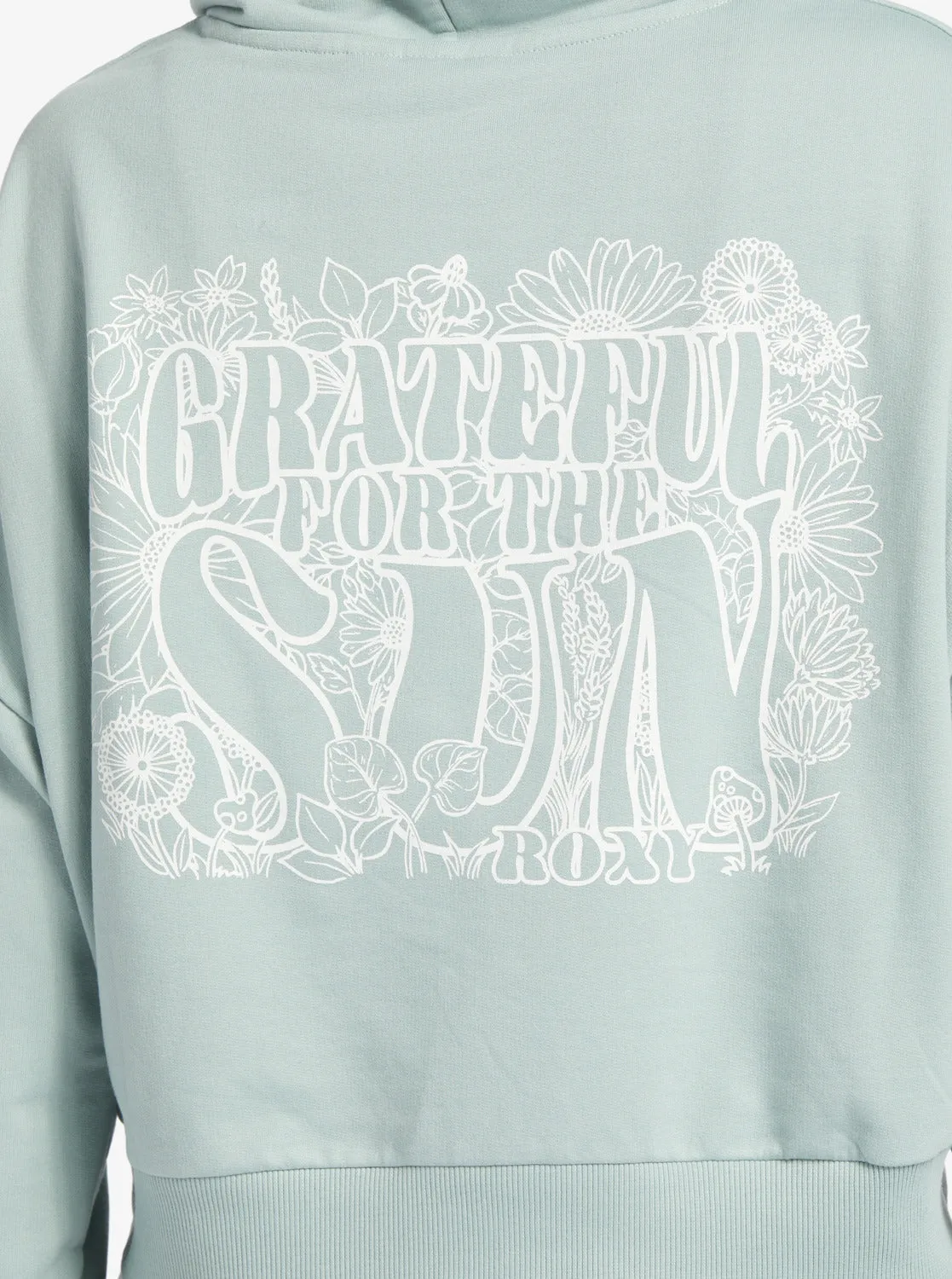 Roxy Onshore A Hooded Sweatshirt-Blue Surf