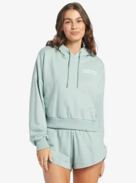 Roxy Onshore A Hooded Sweatshirt-Blue Surf