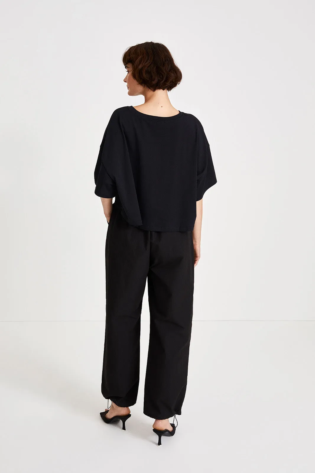 SANNA TROUSERS - BLACK