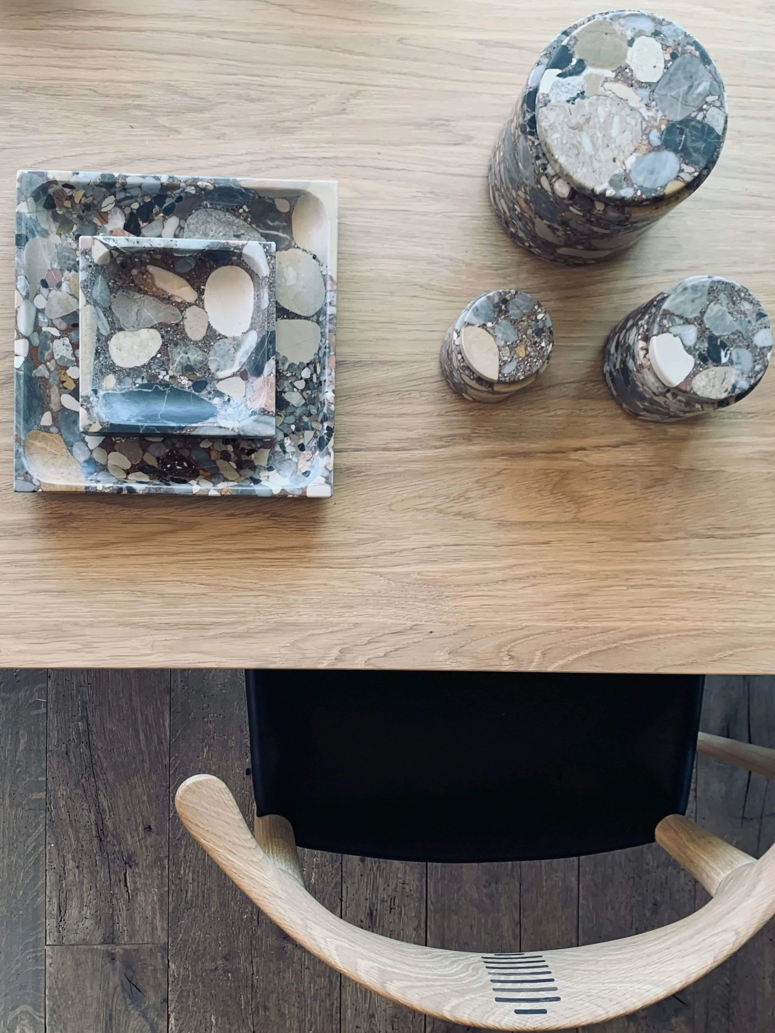 Small Square Marble Tray by Michael Verheyden