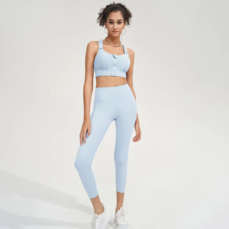 Sports Suit High End Yoga Clothes Women Lati Training Fitness Outerwear Running General Two Piece Suit