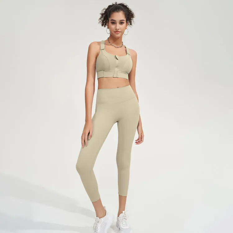 Sports Suit High End Yoga Clothes Women Lati Training Fitness Outerwear Running General Two Piece Suit