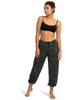 Sweet Surf Trousers in Off Black