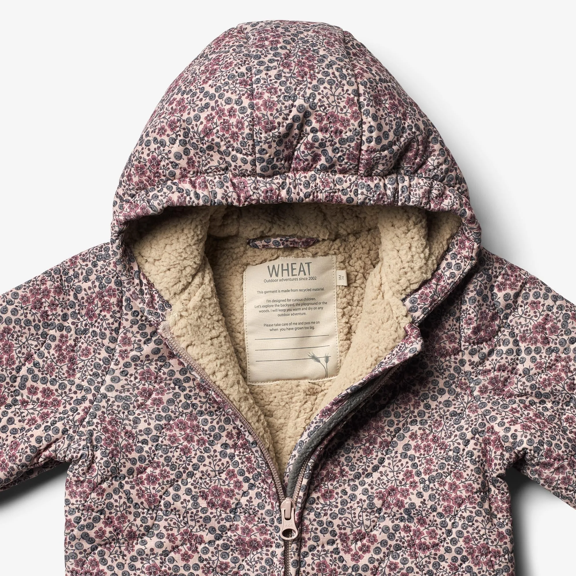 Thermosuit Hayden | Baby - harlequin berries