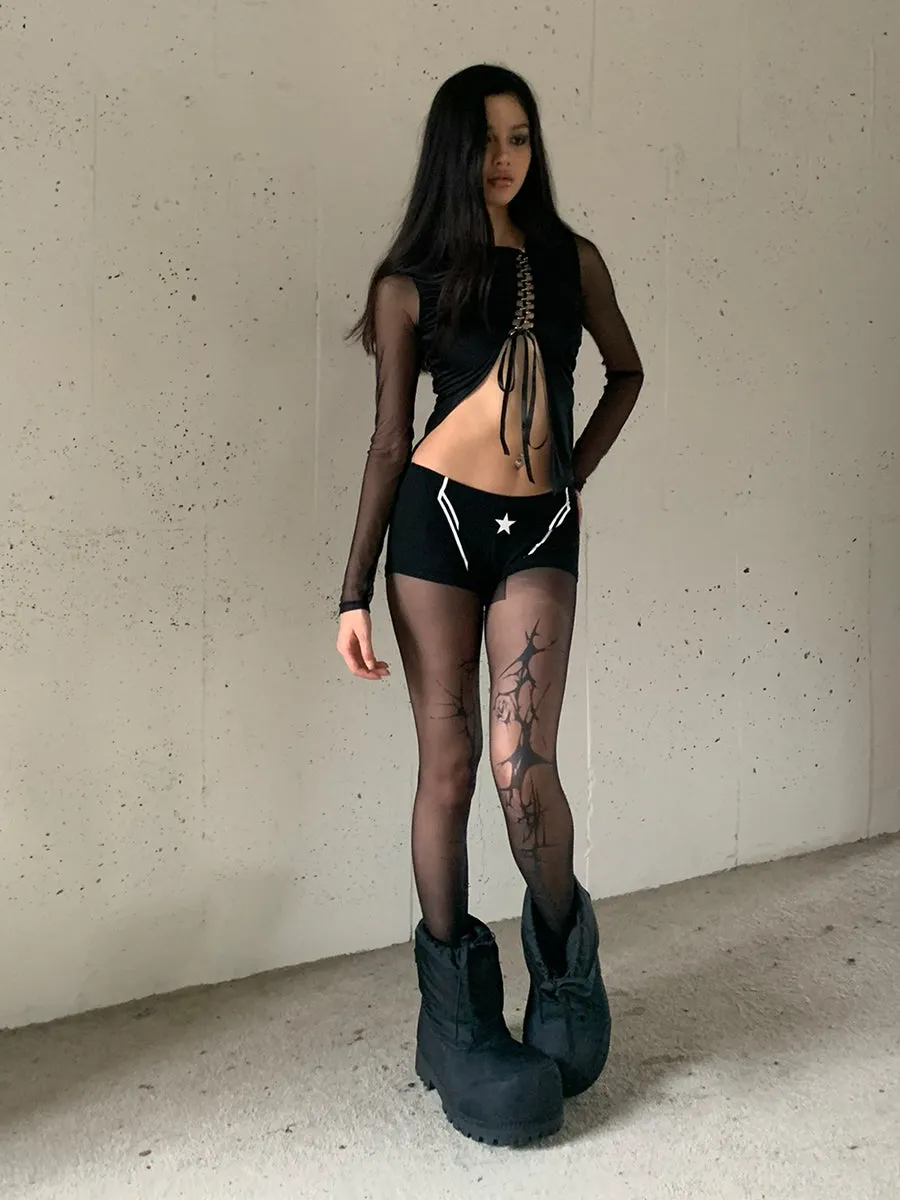 Thorned Vines Tights