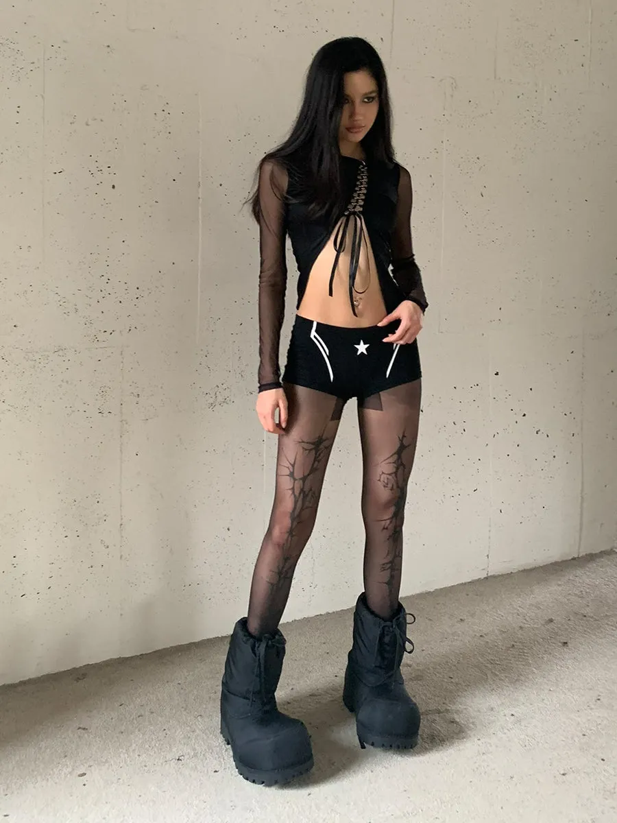 Thorned Vines Tights