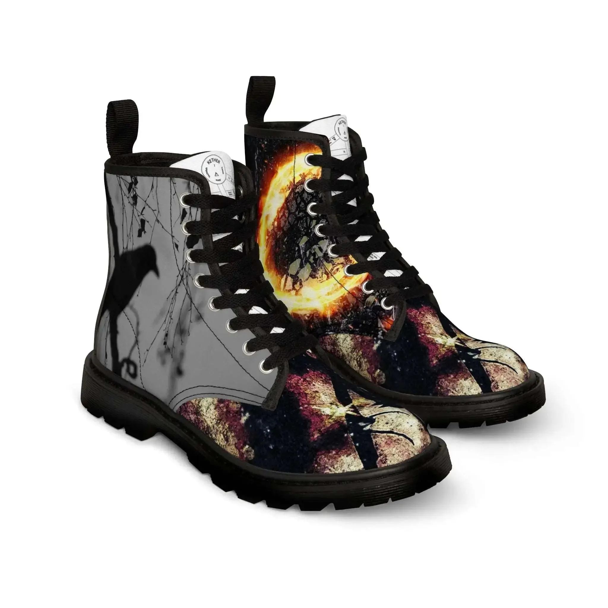 TrekMaster Canvas Boots - Durable, Stylish, All-Weather