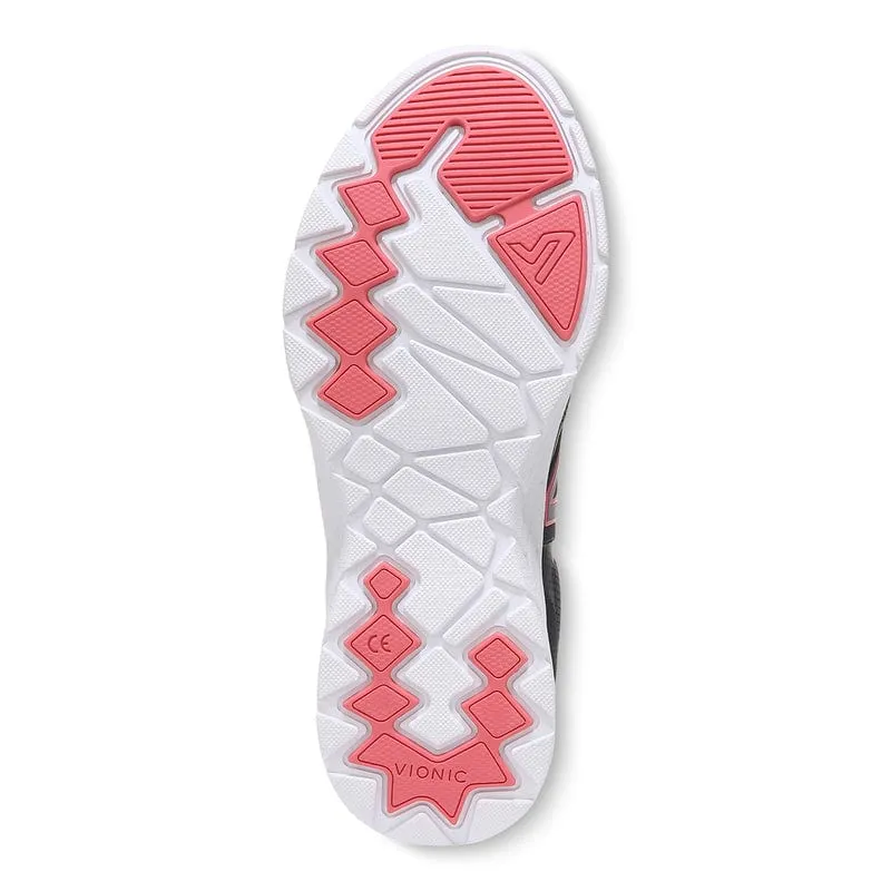 Vionic Women's Miles II Sneakers- Navy/ Pink