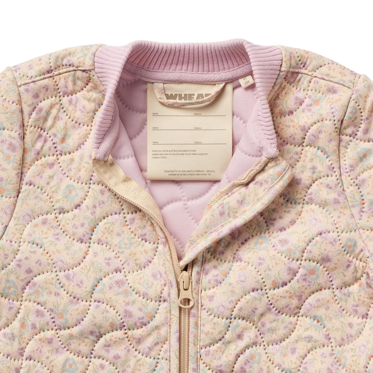 Wheat Kids Thermo Jacket Loui || Pansies